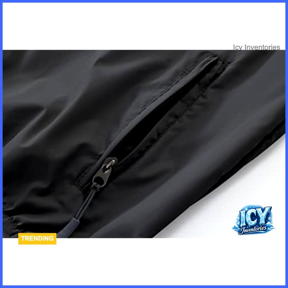 Lightweight Waterproof Jacket Packable Windbreake… - image 5